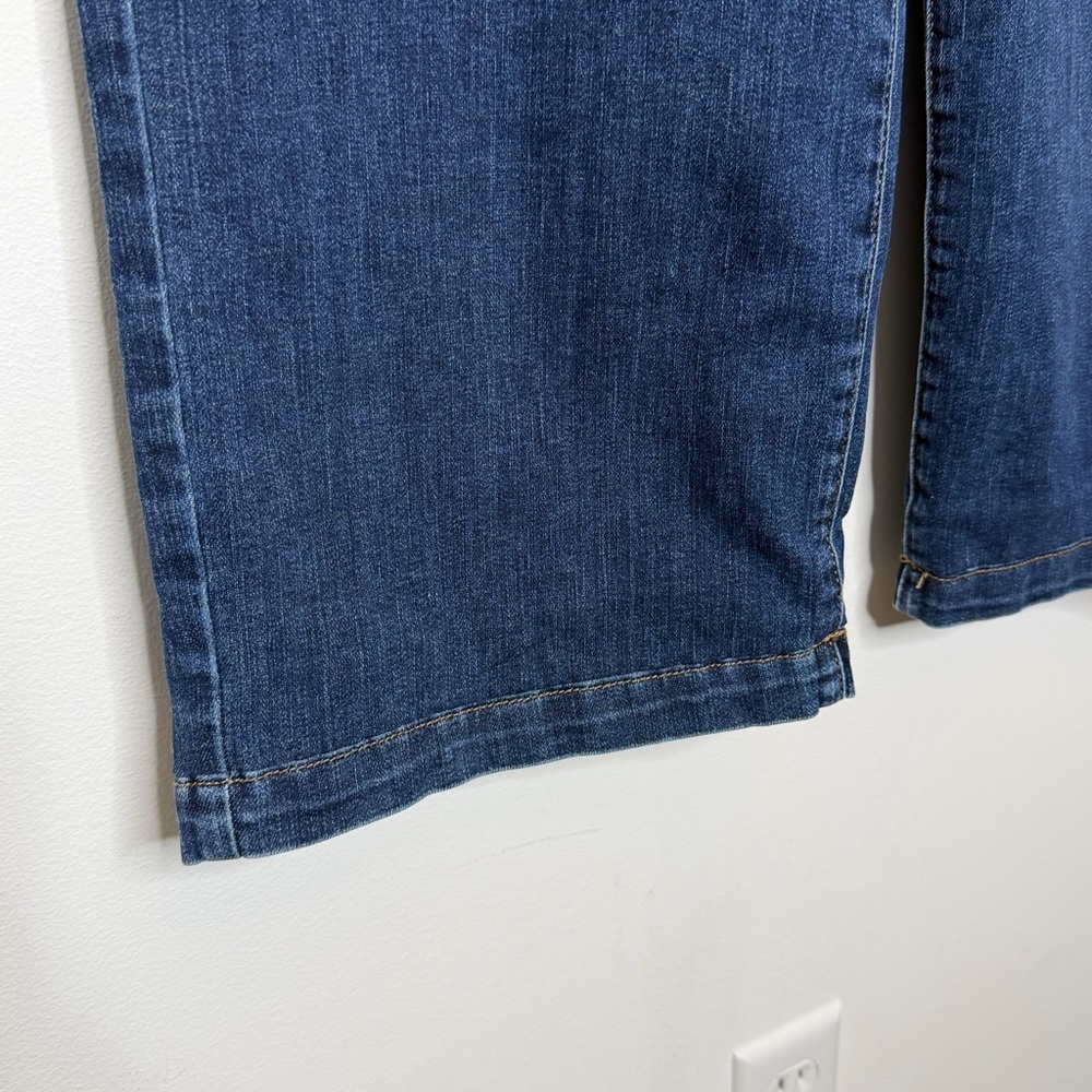 St. John's Bay Dark Wash Wide Leg Jeans - Picture 7 of 11